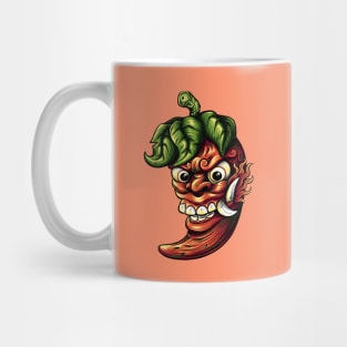 Chilli Illustration Mug